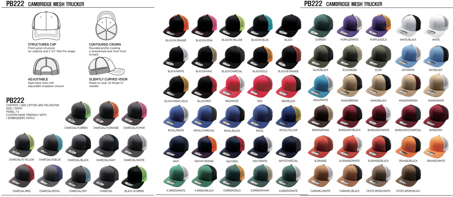 24 Trucker Hats (6 More Free)