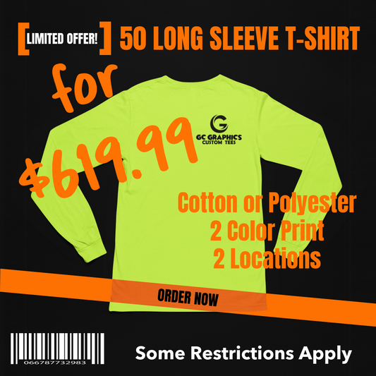 50 Long Sleeve T-Shirt